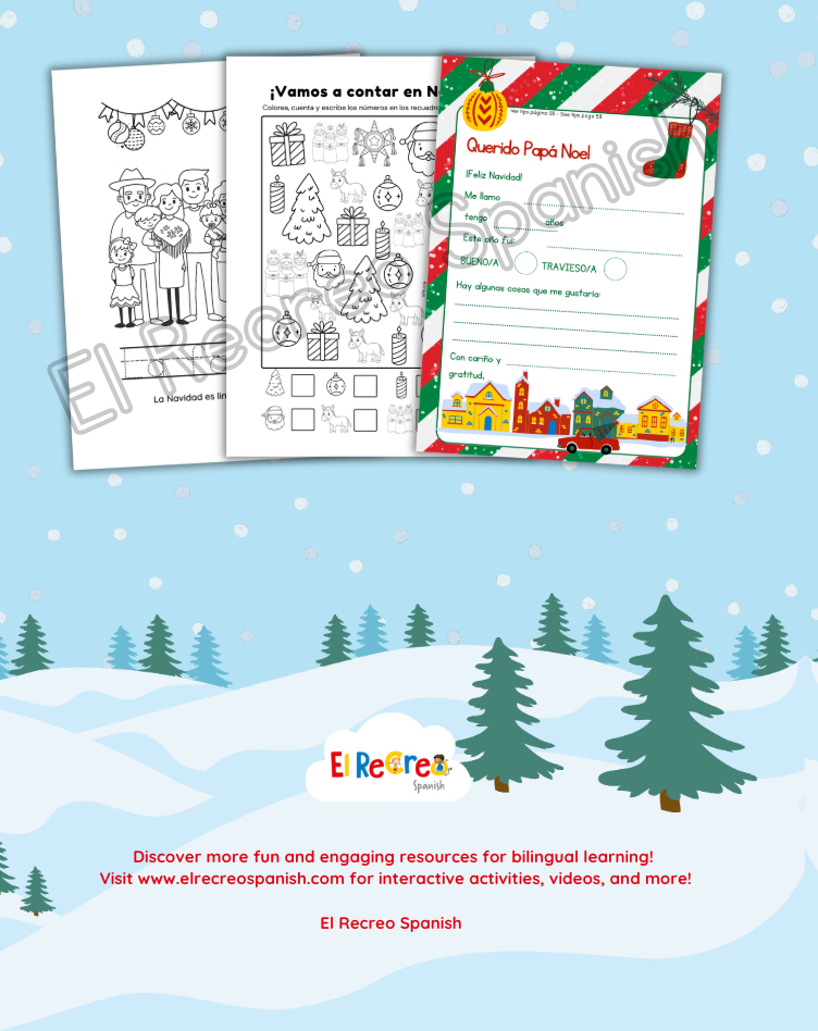 Navidad con Cirilo: Libro de Actividades y Colorear / Christmas Activity Book