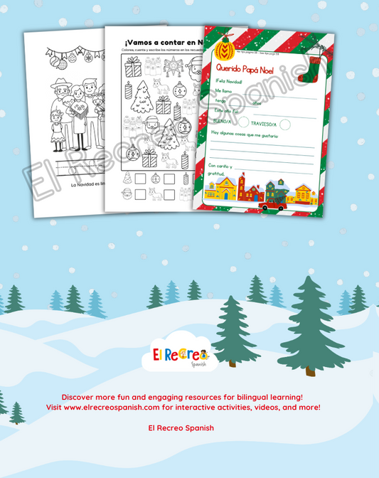 Navidad con Cirilo: Libro de Actividades y Colorear / Christmas Activity Book
