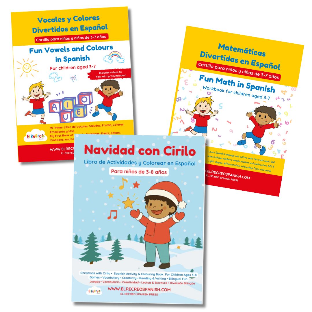 Spanish Activity Books for Kids | Fun & Educational