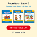 Recreitos Level 2 Complete Pack – Books 1–3
