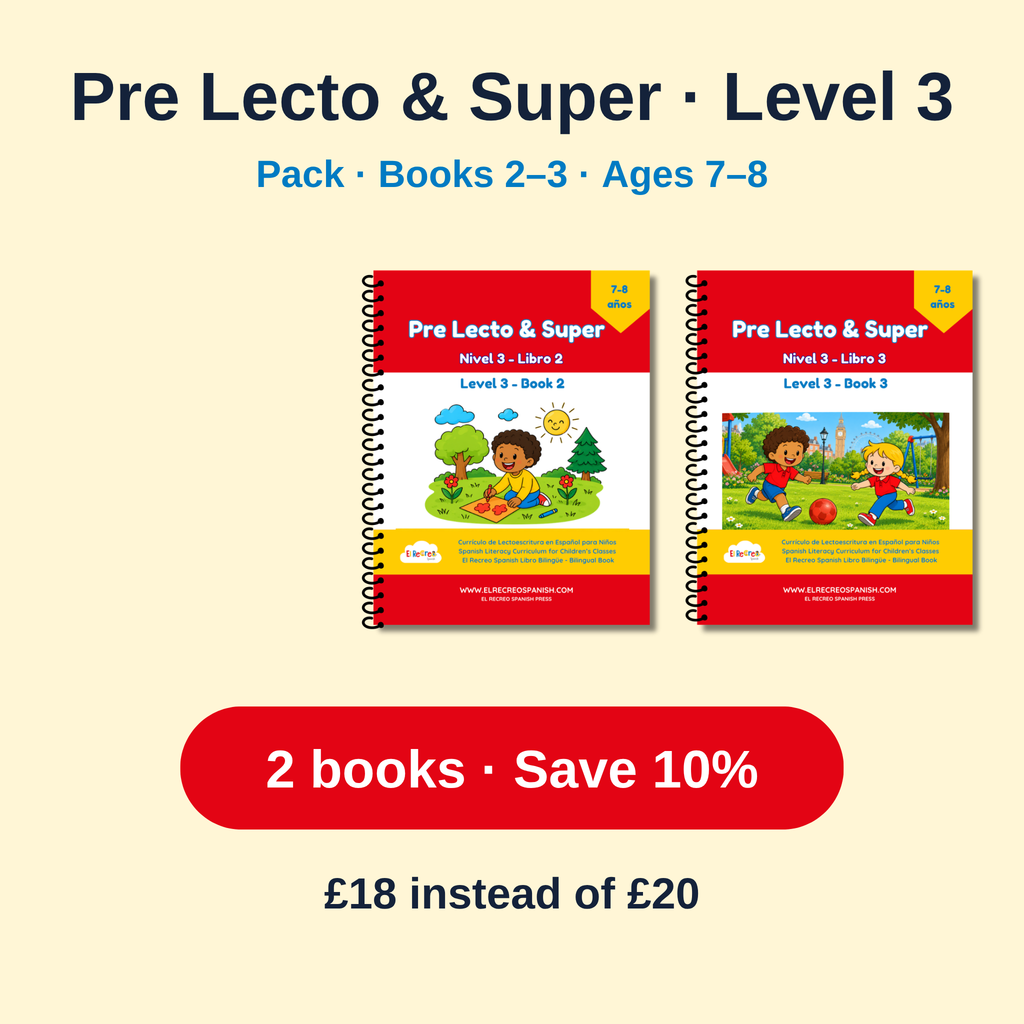 Pre Lecto & Super Level 3 Pack – Books 2 and 3, save 10%: £18 instead of £20