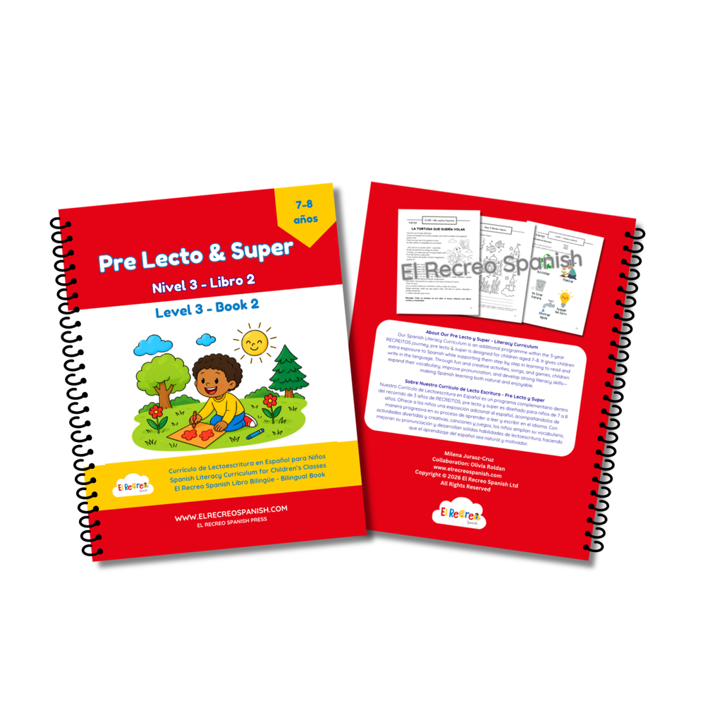 Pre Lecto & Super Level 3 Book 2 – front and back