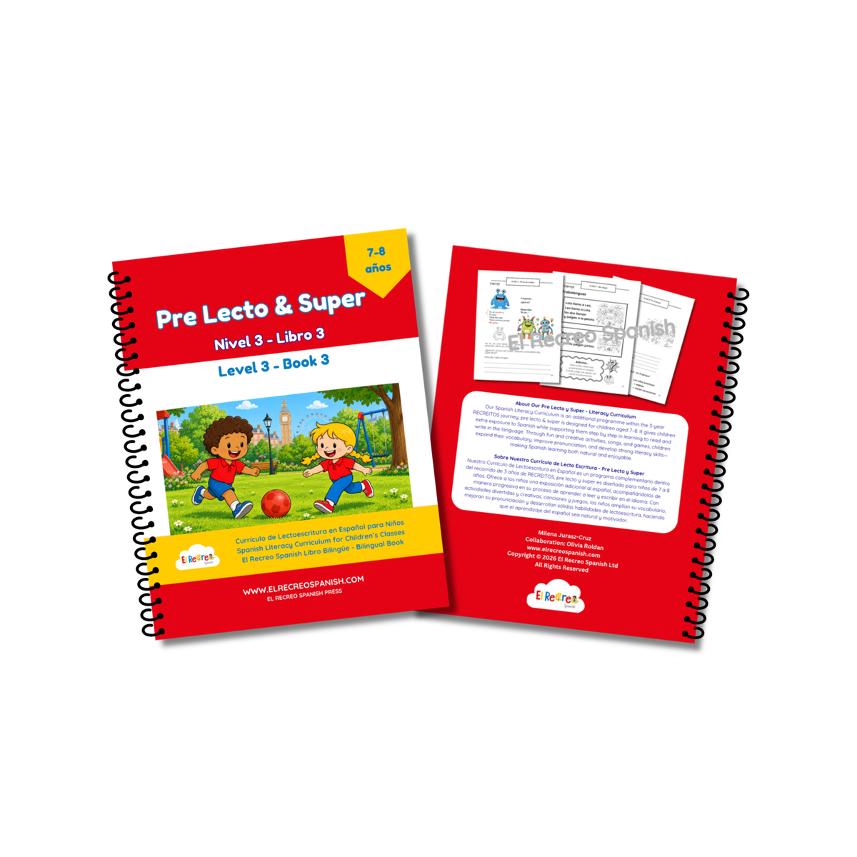 Pre Lecto & Super Level 3 Book 3 – front and back cover