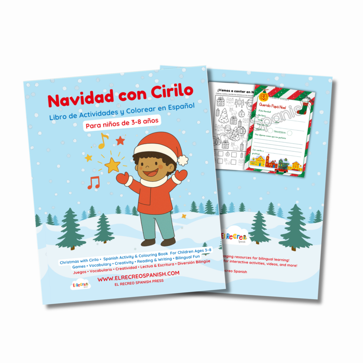 Navidad con Cirilo – front and back