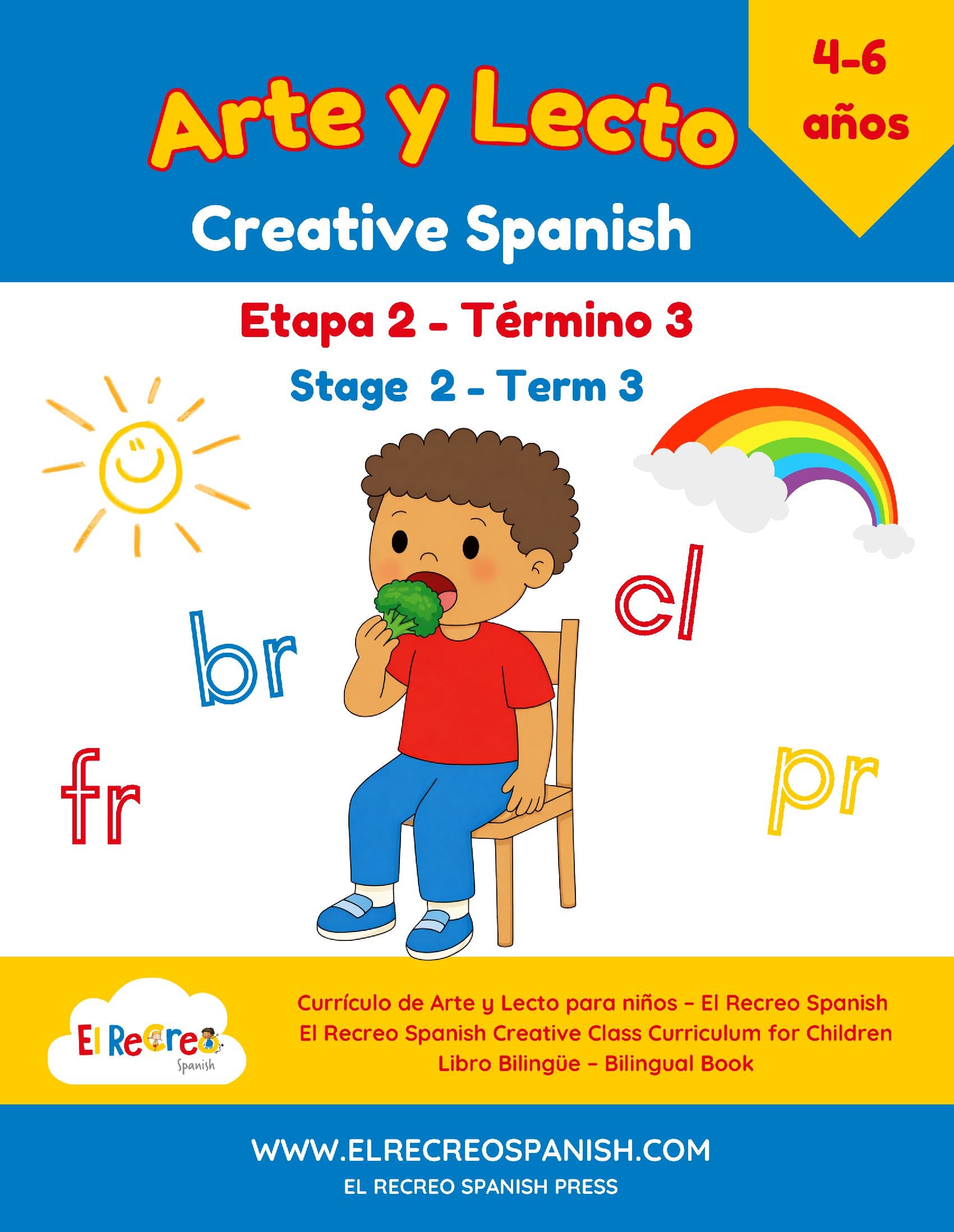 Arte y Lecto - Creative Spanish (4-6 yrs) Book 3 - Stage 2