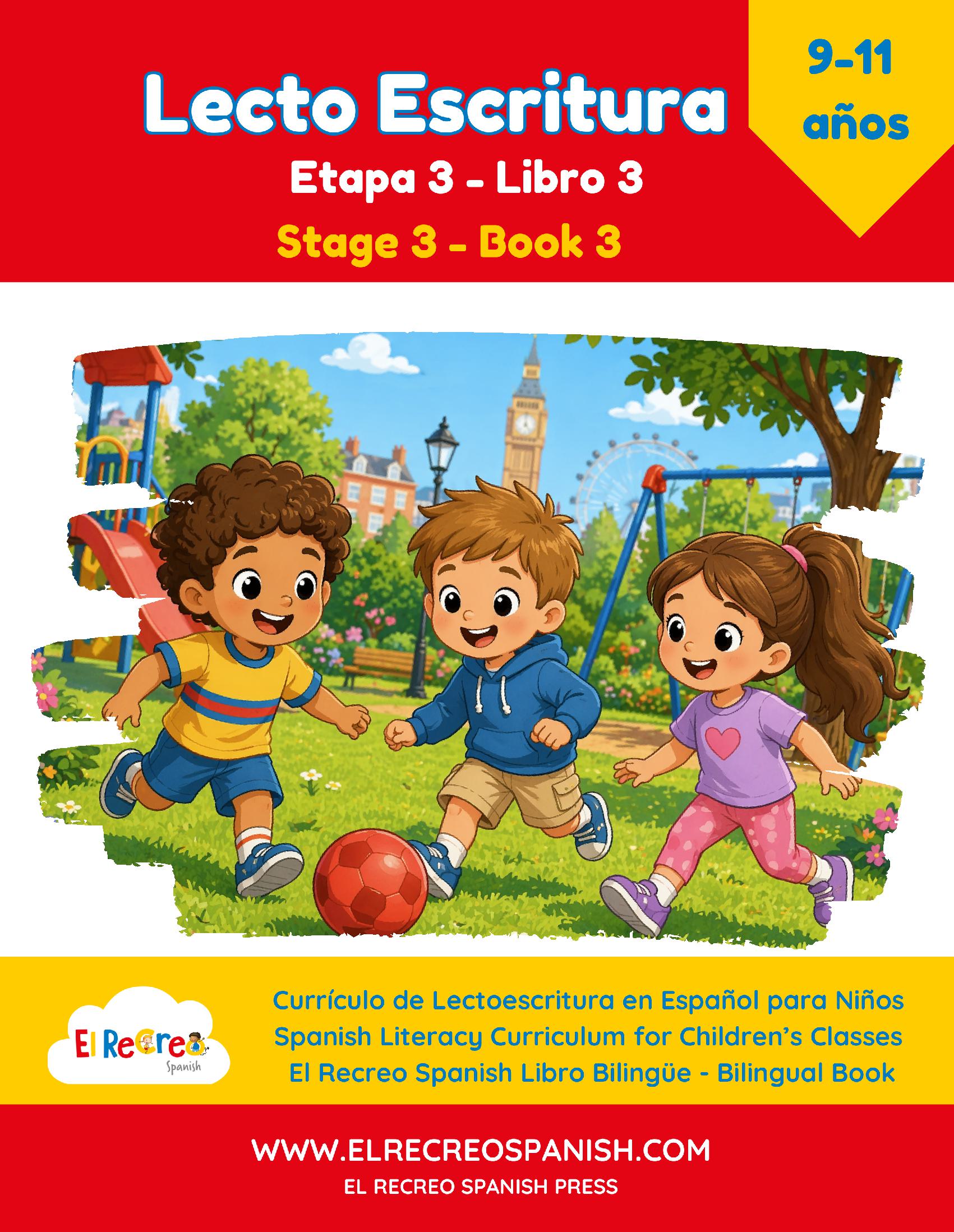 Lecto Escritura 3 - 2 (9-11 yrs) Stage 3, Book 3