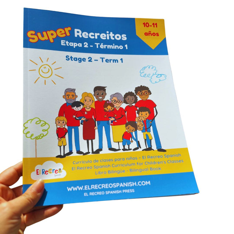 Super Recreitos Level 2 Book 1 cover